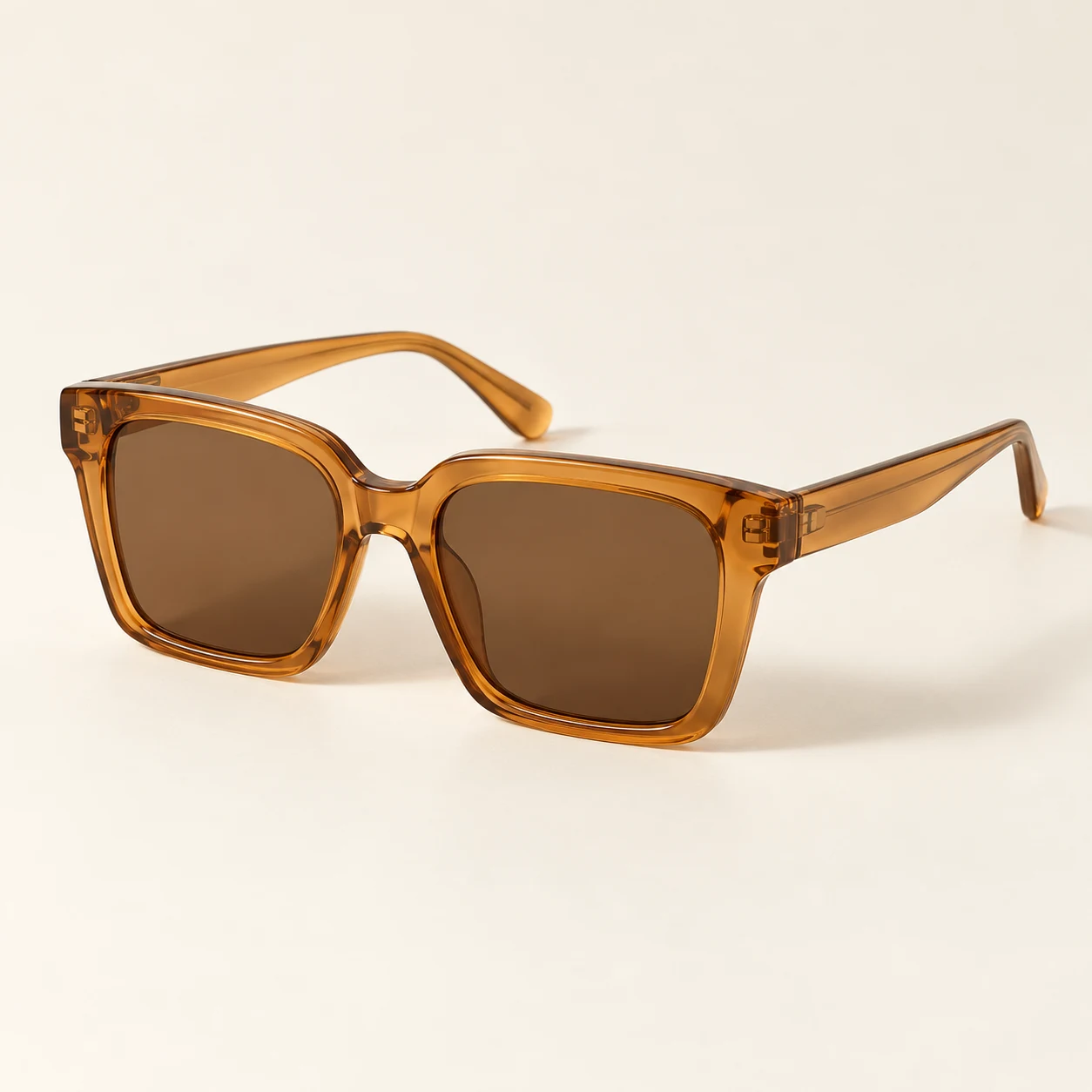 Wide square sunglasses
